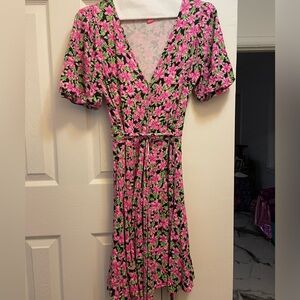 Lilly Pulitzer Kessler Wrap Dress size Medium